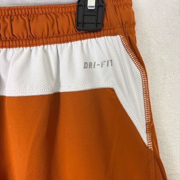 Nike Dri-Fit Texas Longhorns Orange Athletic Basketball Shorts Men's Medium - Picture 11 of 16